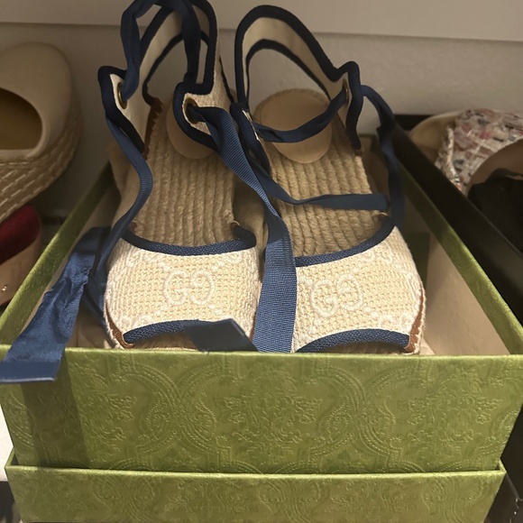 WOMEN'S GG ESPADRILLE - Picture 1 of 9